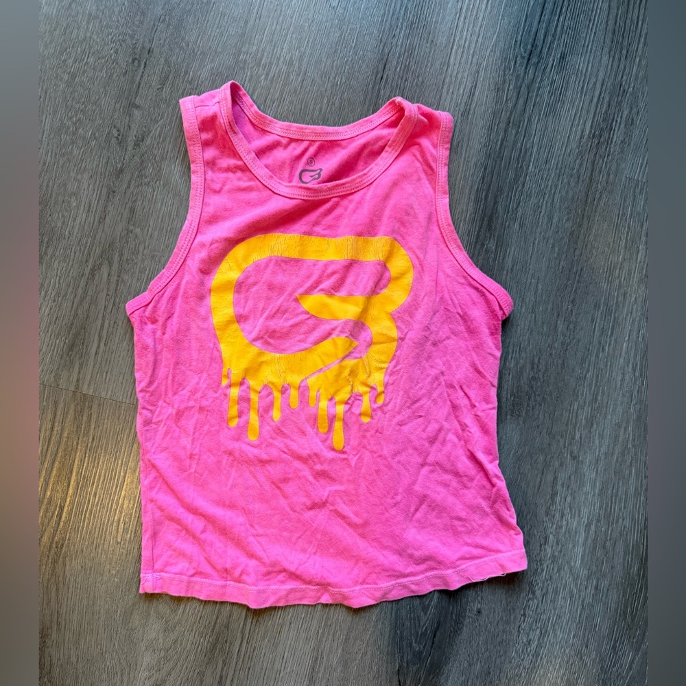 Cyclebar Pink Logo Tank Top